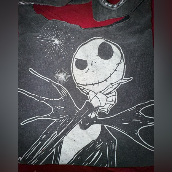 Spirit Halloween, used Nightmare Before Christmas Jack Skeleton crossbody pur… - Picture 3 of 9
